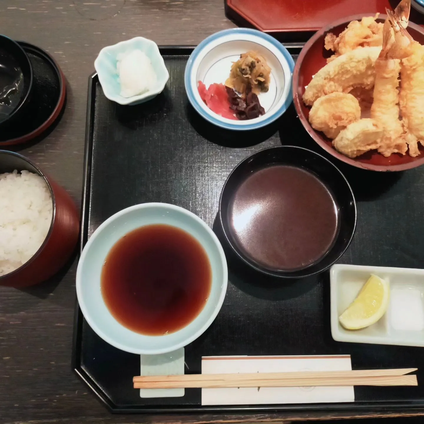 松坂屋銀座天一でランチ！