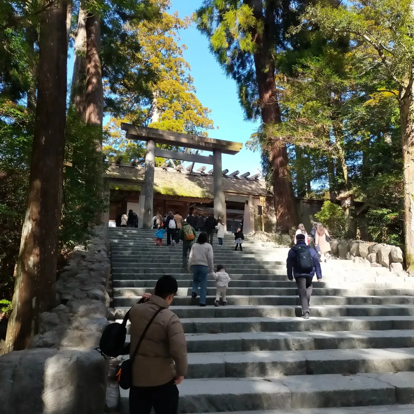 愛知県宅建協会の研修会で、式年遷宮会館がある伊勢神宮外宮と内...