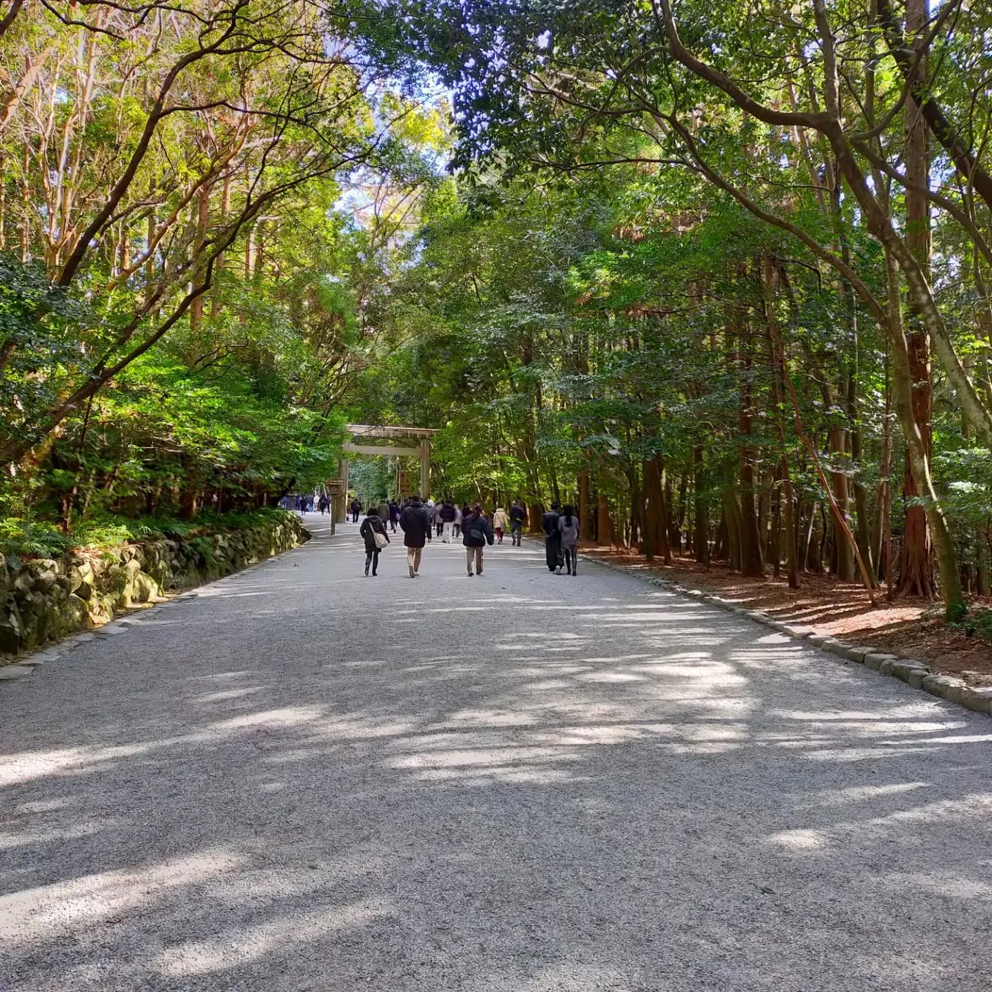 愛知県宅建協会の研修会で、式年遷宮会館がある伊勢神宮外宮と内...