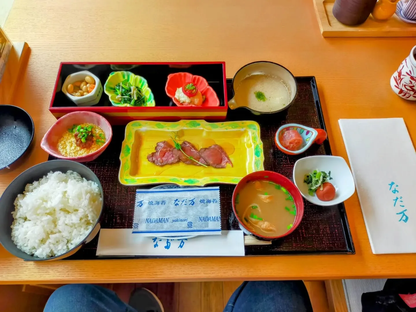 東急ホテル名古屋・なだ万の朝定食