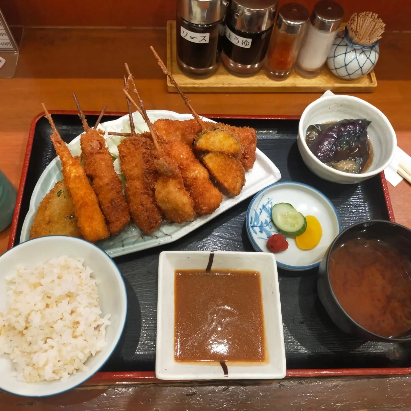 【名駅で商談 → 茶色ランチ → 自転車で風景満喫】