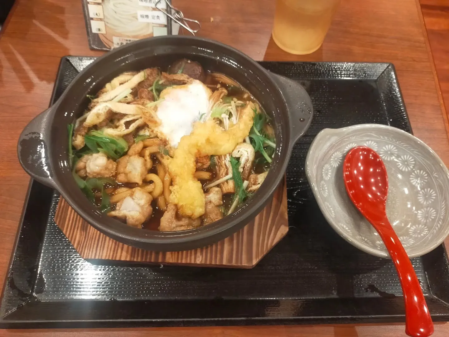 丸亀製麺の地域限定・味噌煮込みうどん！