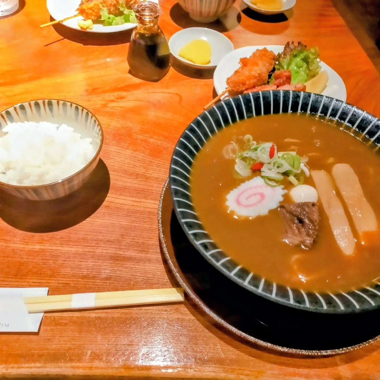 【㐂しやでカレーラーメン🍛🍜】