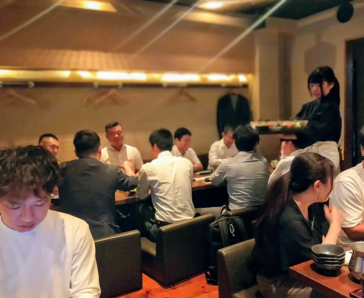 セミナーの後の、懇親会