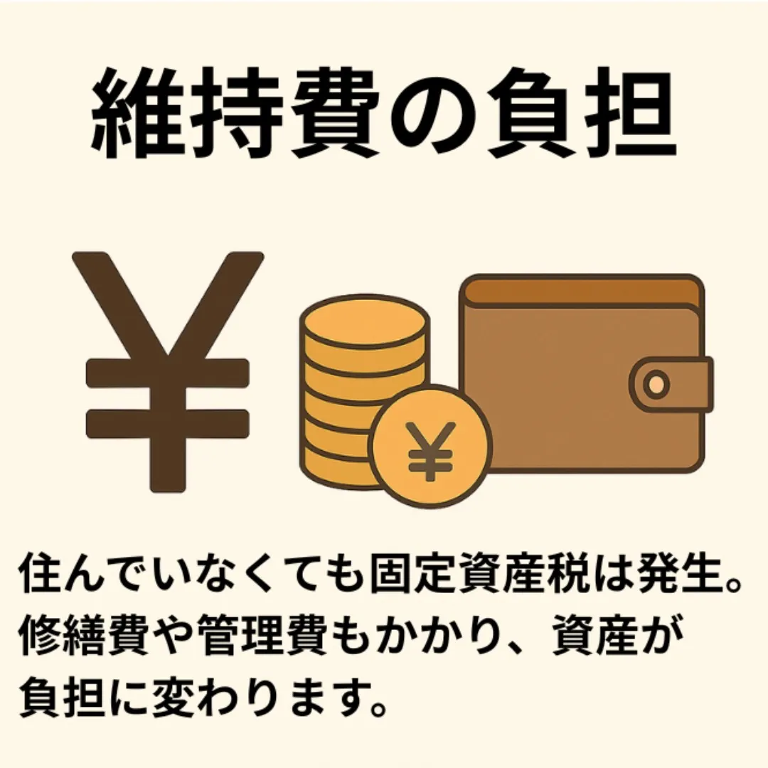 🏠 空き家を放置すると…