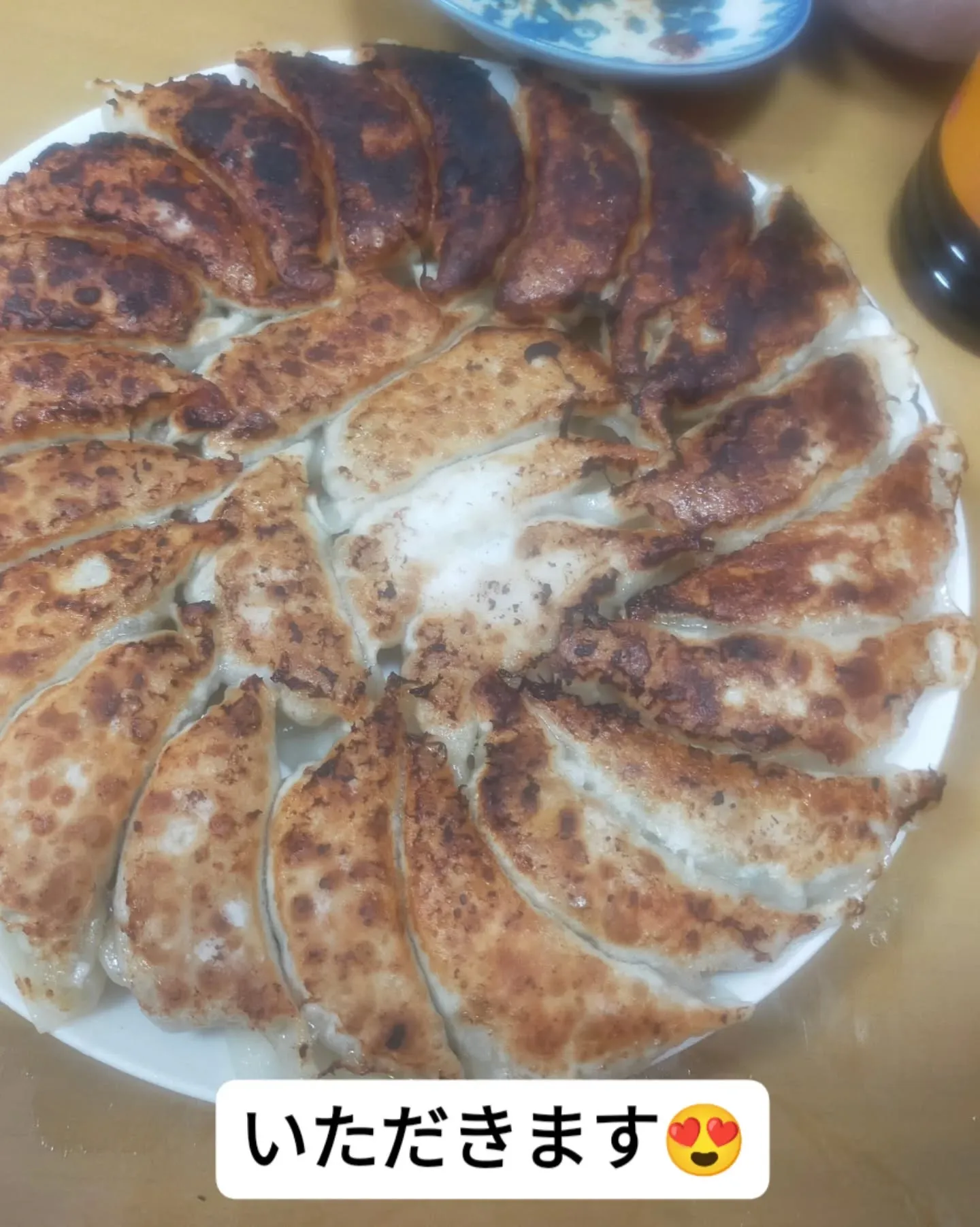 🥟夜、「おふくろの味」餃子を手作りしました。