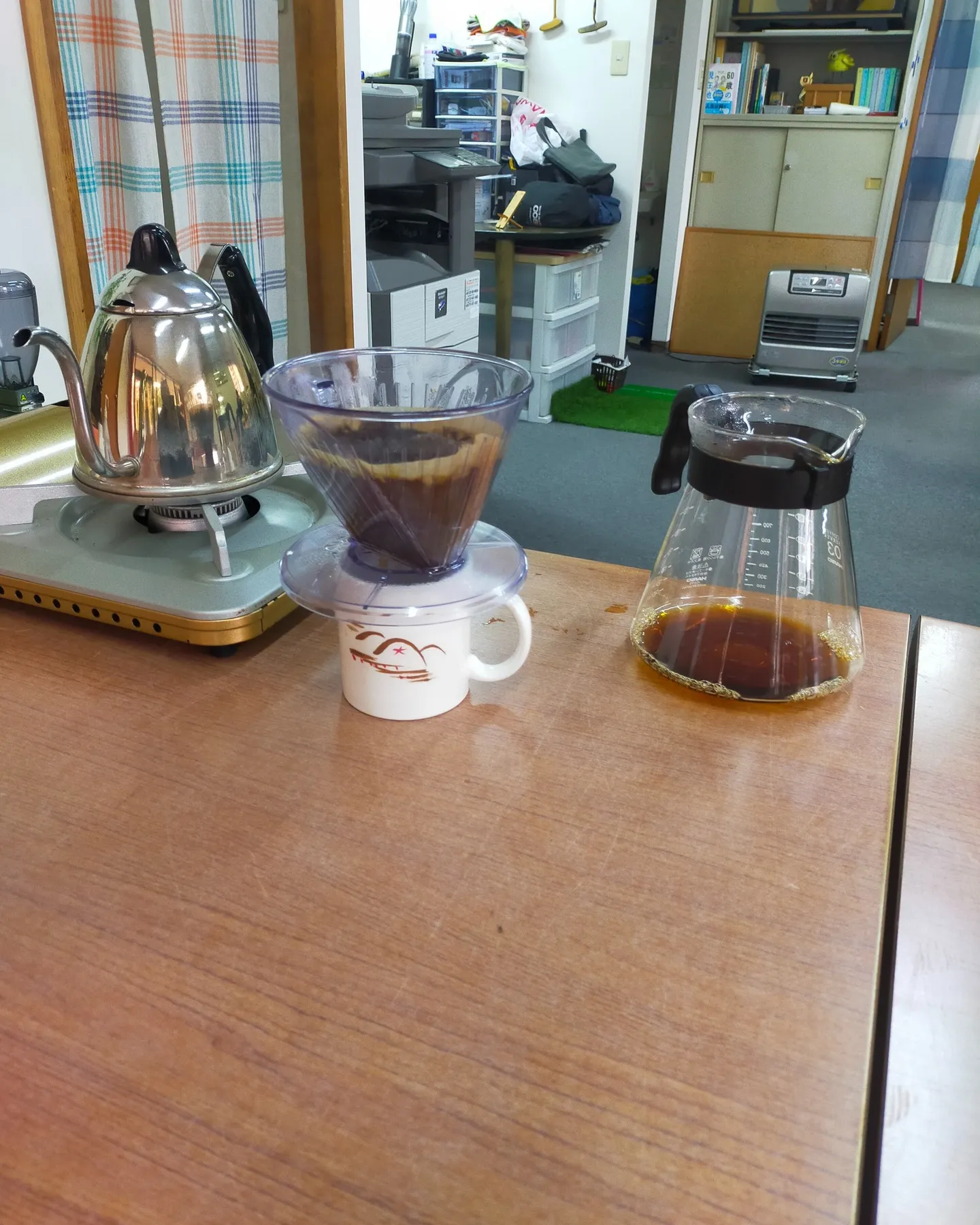 本日朝9時、同業者さまの事務所へご訪問☕