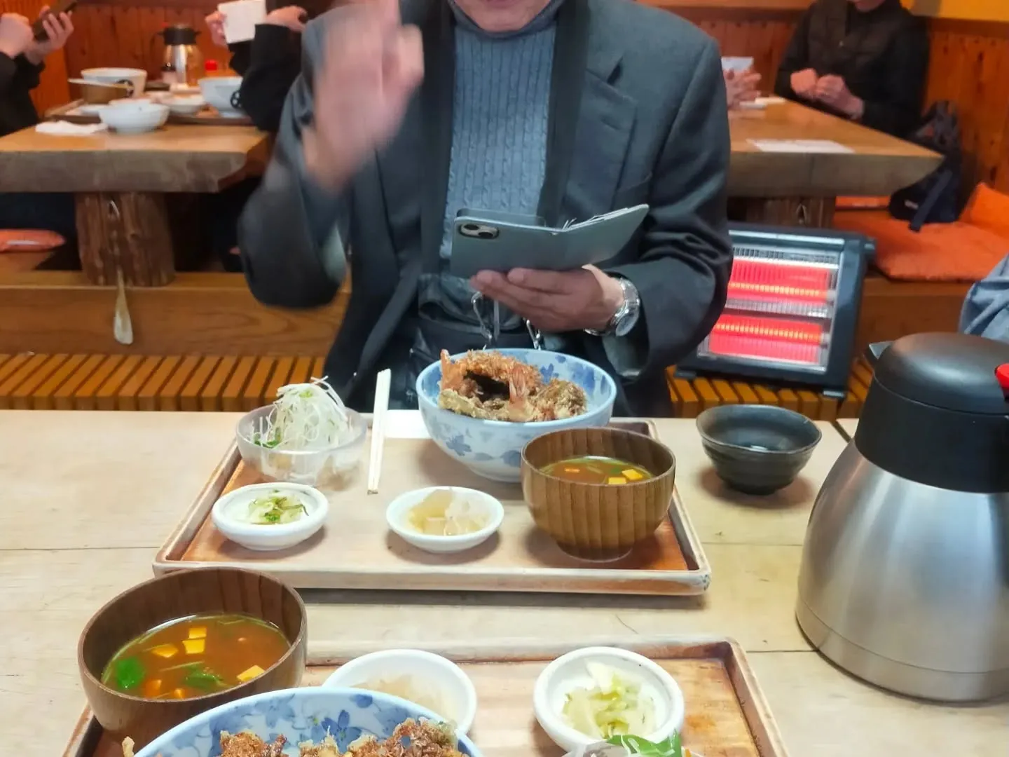 今日は、いつもお世話になっている業者の方とランチミーティング...