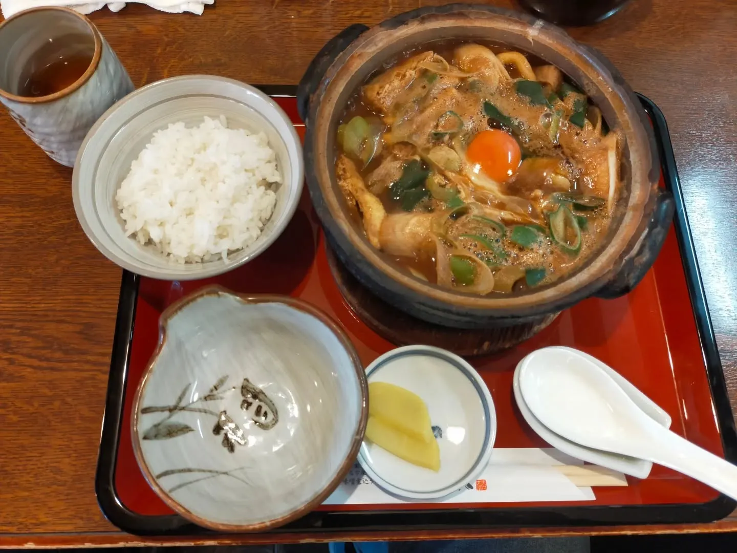 業者さんとランチで