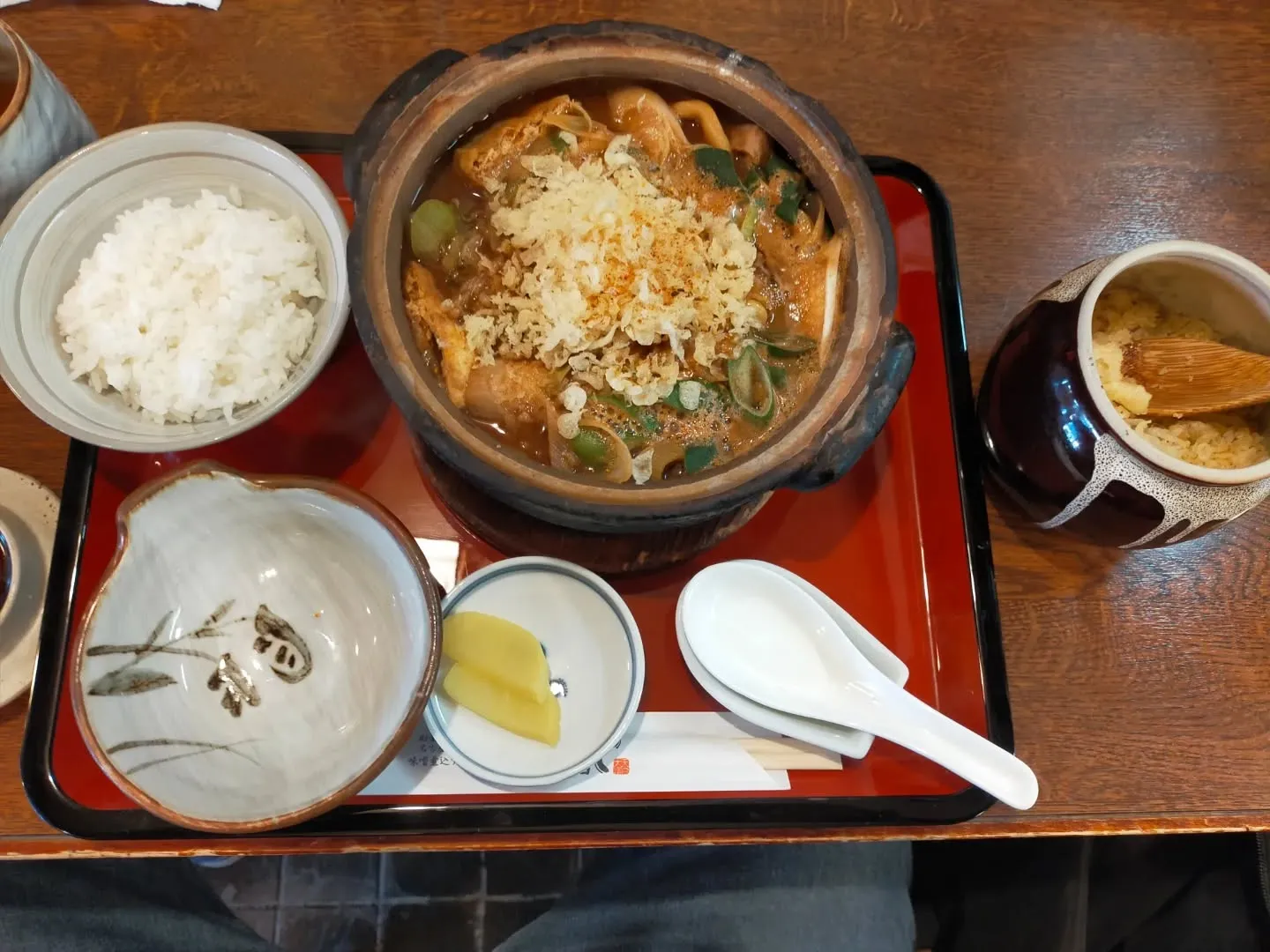 業者さんとランチで