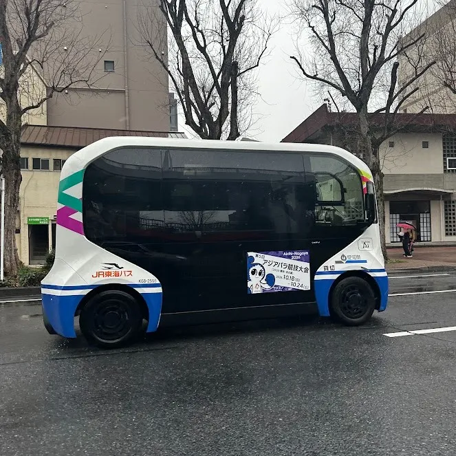 未来の乗り物、名古屋で発見🚗✨